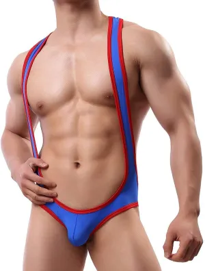 Sexy Underwear Soft Color Breathable Leather Sexy Solid Buttock Underwear Men's underwear Men Boxers