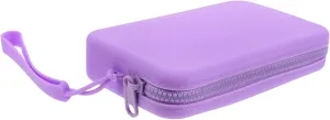 Silicone Makeup Travel Bag Brush Holder Large Capacity Zipper Closure Portable Toiletry Organizer for Women