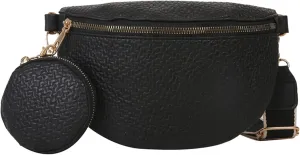 Sling for Women Leather Waist Bags Multifunctional Waist Pouch for Phone Shopping Holder Chest Bag