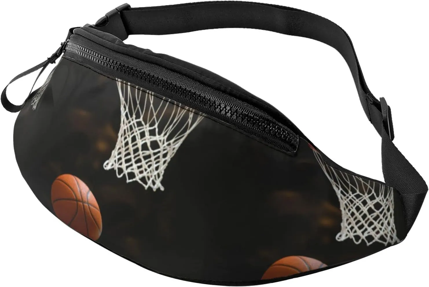 Sport Waist Bag For Men Women-Basketball Board Fanny Pack-Casual Bum Bags Hiking Running Belt Bags