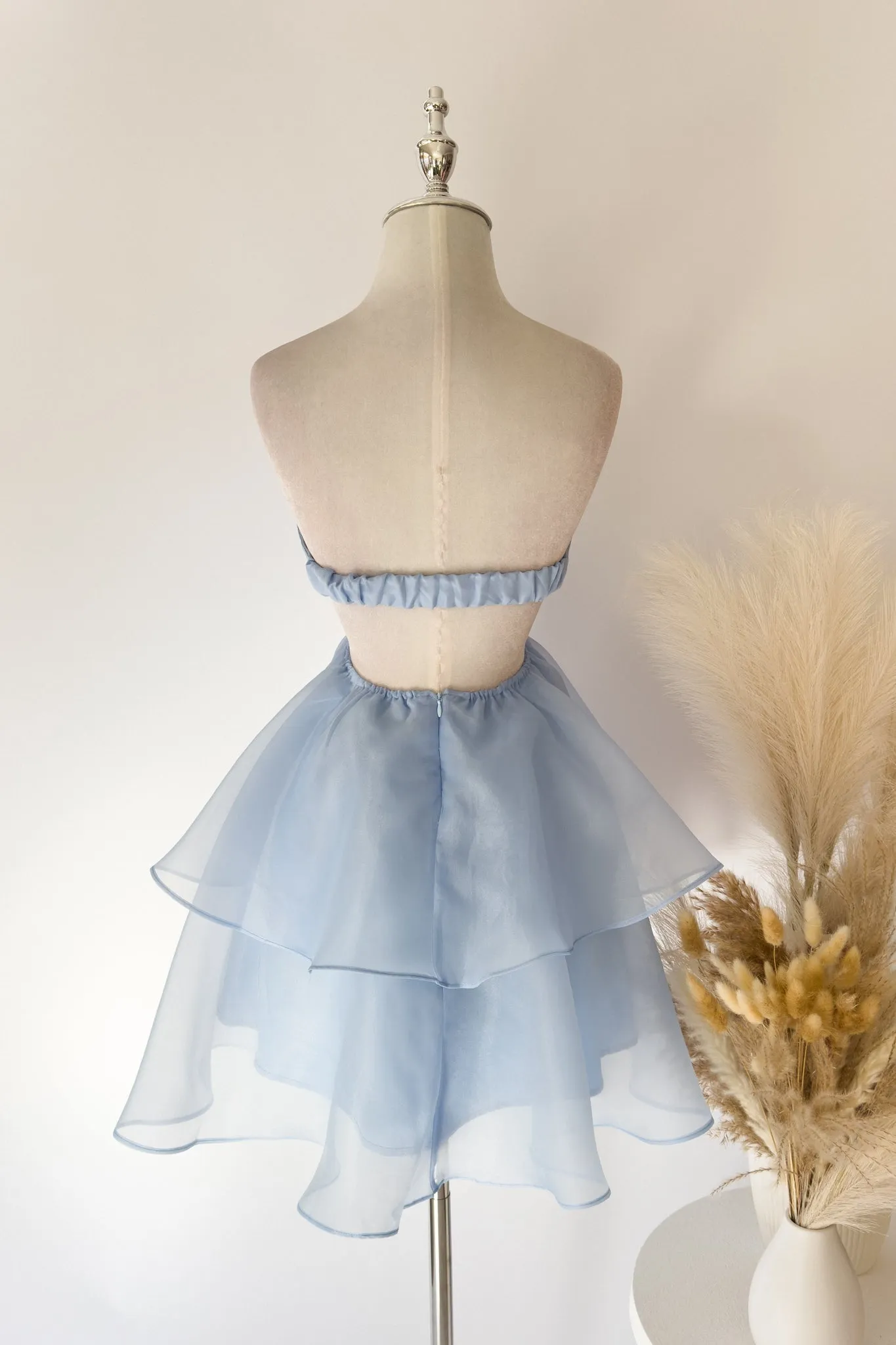 Tiana Mini Dress - Blue