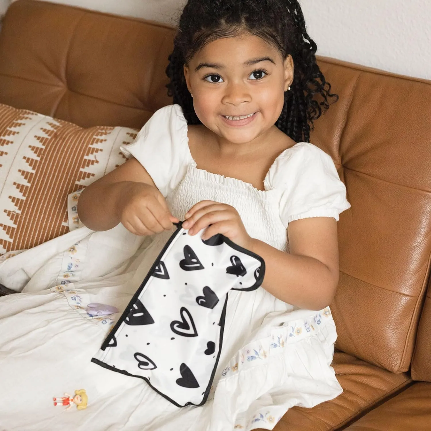 Tiny Twinkle Mess-proof Travel Bags, Airline Compliant, Zipper Closure, Clear Front Pouch, Diaper Bag Packing, Toiletry or Cosmetics Organizer