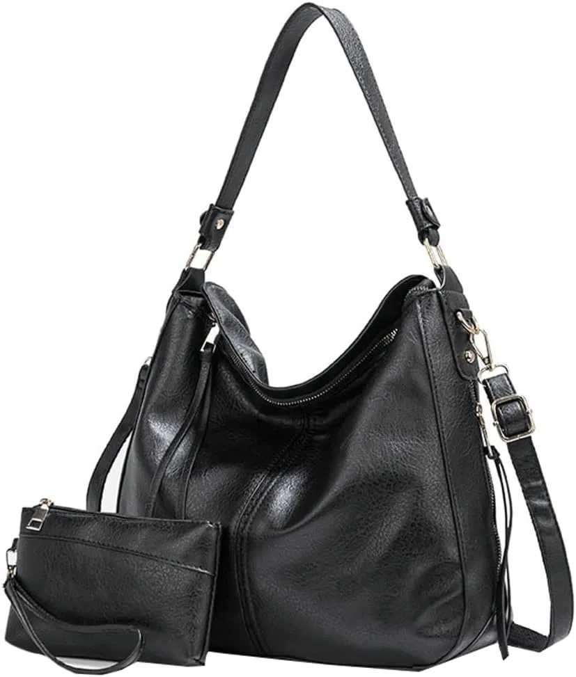 Tote Bag for Women PU Leather Shoulder Bags Fashion Hobo Bags Large Bucket Purse Handbags 2025