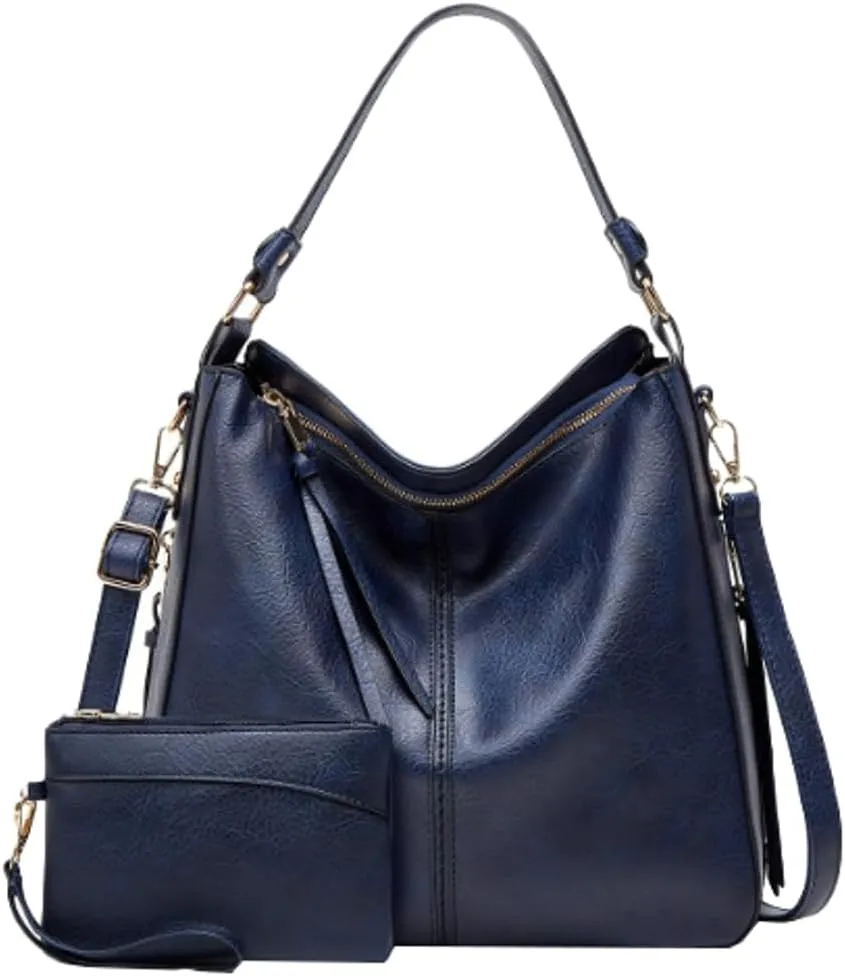 Tote Bag for Women PU Leather Shoulder Bags Fashion Hobo Bags Large Bucket Purse Handbags 2025