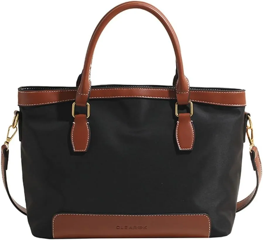 Tote Bag for Women Vintage Nylon Hobo Bags Shoulder Bag Casual Large Satchel Handbag Crossbody Bags