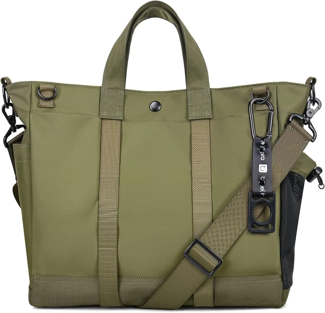 travel inspira Anti-Wrinkle Laptop Tote for Women & Men with Adjustable Strap & Organizer, Commuting/Business Travel Work Bag