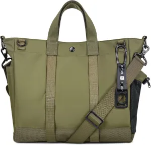 travel inspira Anti-Wrinkle Laptop Tote for Women & Men with Adjustable Strap & Organizer, Commuting/Business Travel Work Bag