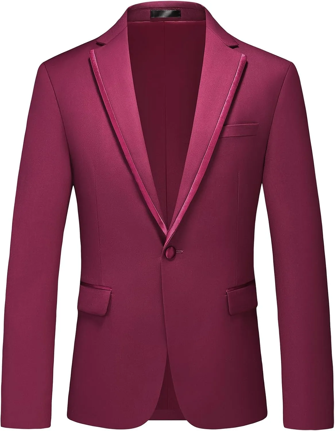 Tuxedo Suits for Men 3 Piece Regular Fit Formal Set Notch Lapel One Button Suit Jacket Pants for Wedding Casual