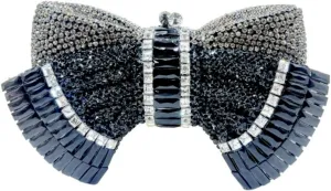 UMREN Womens Elegant Butterfly Rhinestone Evening Bags Luxury Crystal Clutch Wedding Party Cocktail Handbag Purse