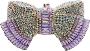UMREN Womens Elegant Butterfly Rhinestone Evening Bags Luxury Crystal Clutch Wedding Party Cocktail Handbag Purse