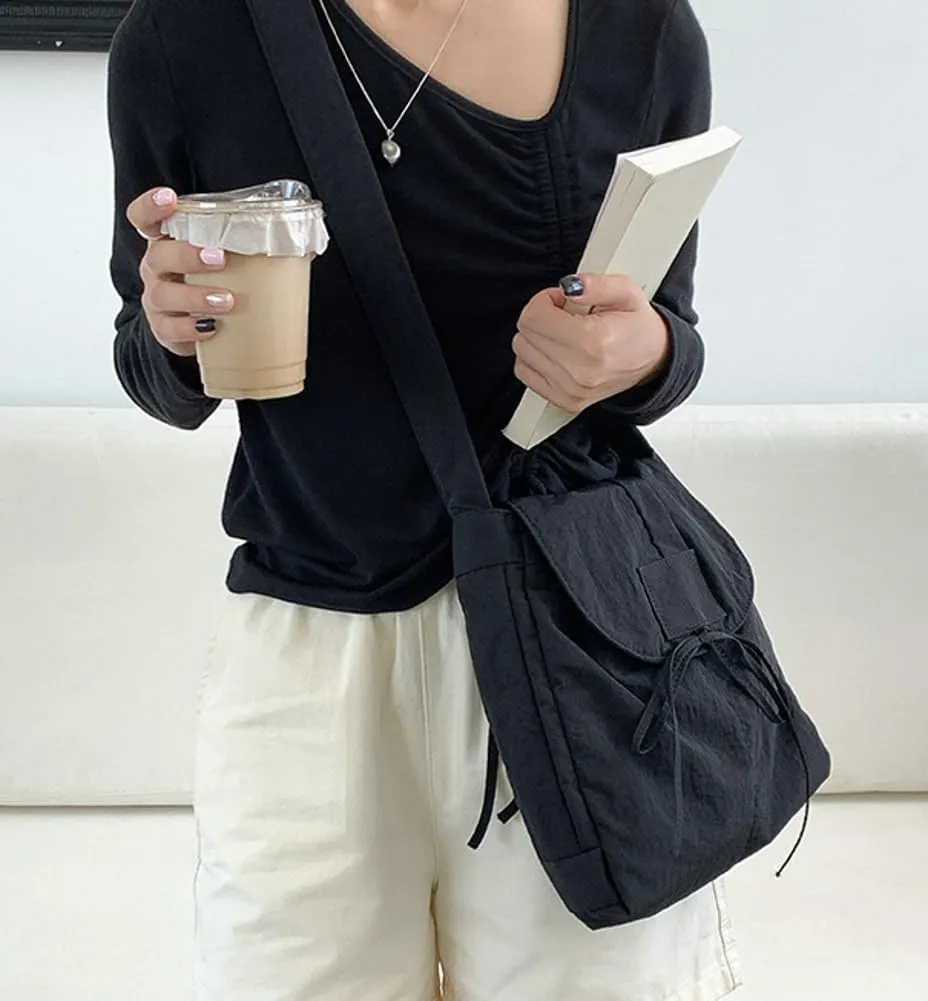 Women Crossbody Bag Nylon Canvas Hobo Bags Purse Shoulder Bag Work Travel Handbag Tote Bags