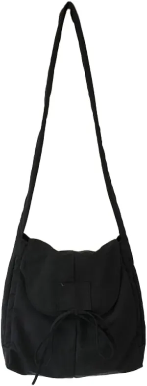 Women Crossbody Bag Nylon Canvas Hobo Bags Purse Shoulder Bag Work Travel Handbag Tote Bags