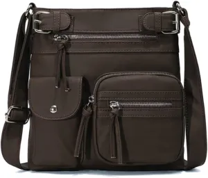 Women Multifunctional Shoulder Bag Fashion Square Bags Satchel Purse