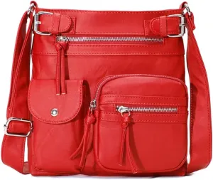 Women Multifunctional Shoulder Bag Fashion Square Bags Satchel Purse