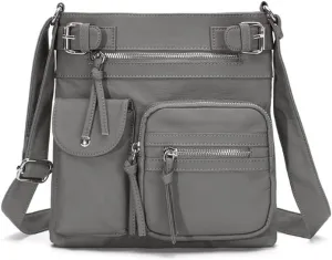 Women Multifunctional Shoulder Bag Fashion Square Bags Satchel Purse