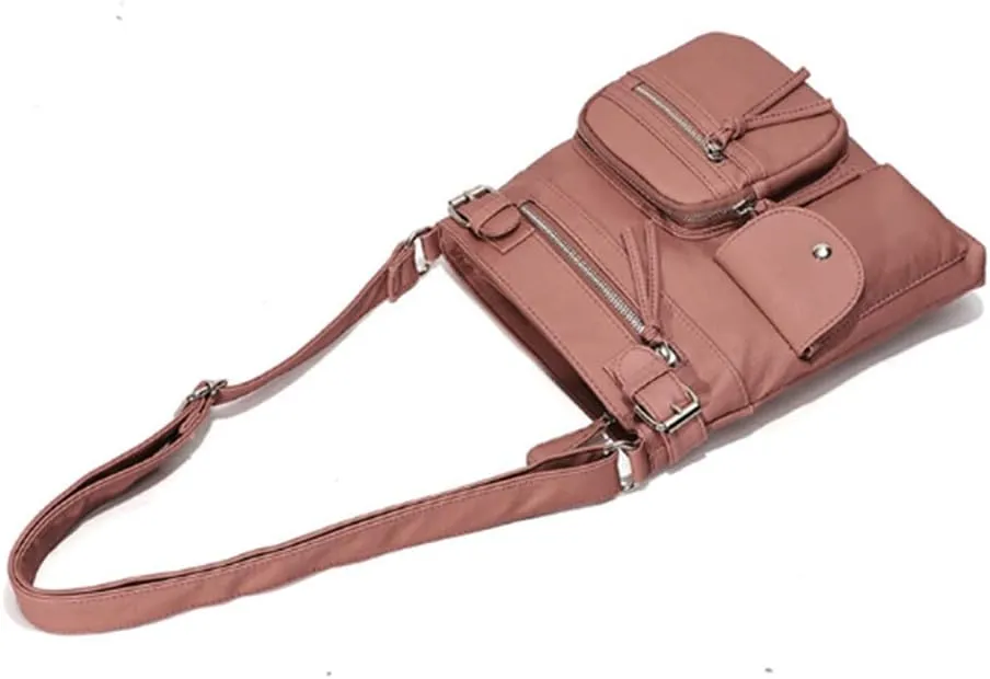 Women Multifunctional Shoulder Bag Fashion Square Bags Satchel Purse