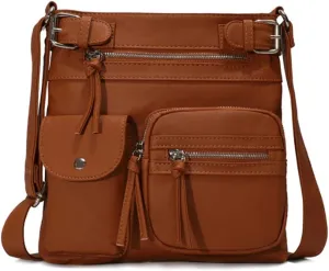 Women Multifunctional Shoulder Bag Fashion Square Bags Satchel Purse