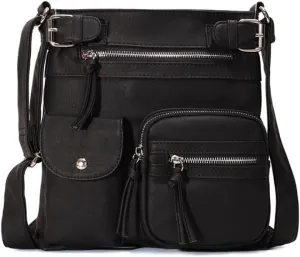 Women Multifunctional Shoulder Bag Fashion Square Bags Satchel Purse