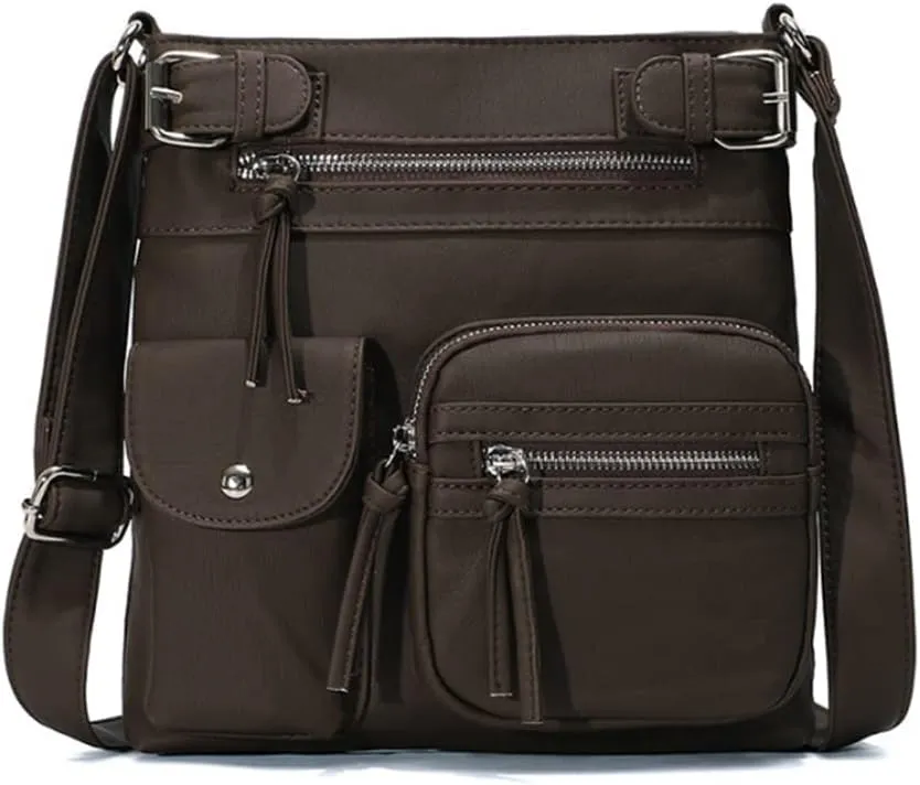 Women Multifunctional Shoulder Bag Fashion Square Bags Satchel Purse