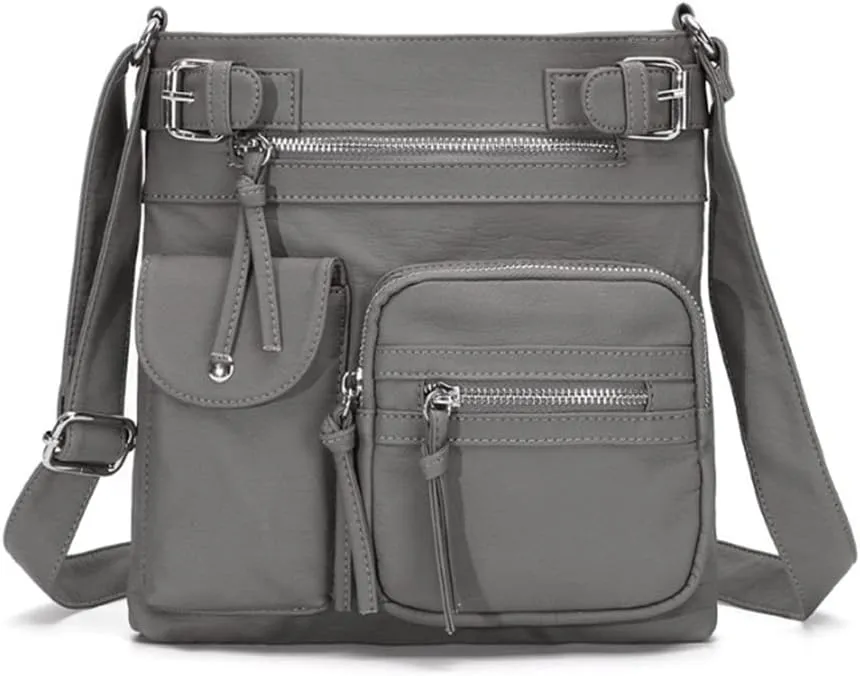 Women Multifunctional Shoulder Bag Fashion Square Bags Satchel Purse