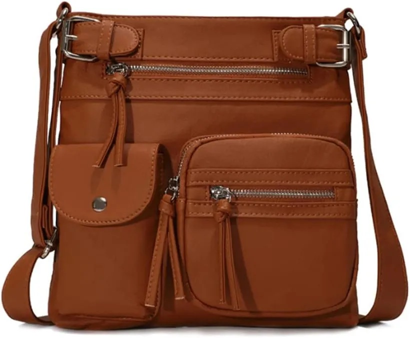 Women Multifunctional Shoulder Bag Fashion Square Bags Satchel Purse