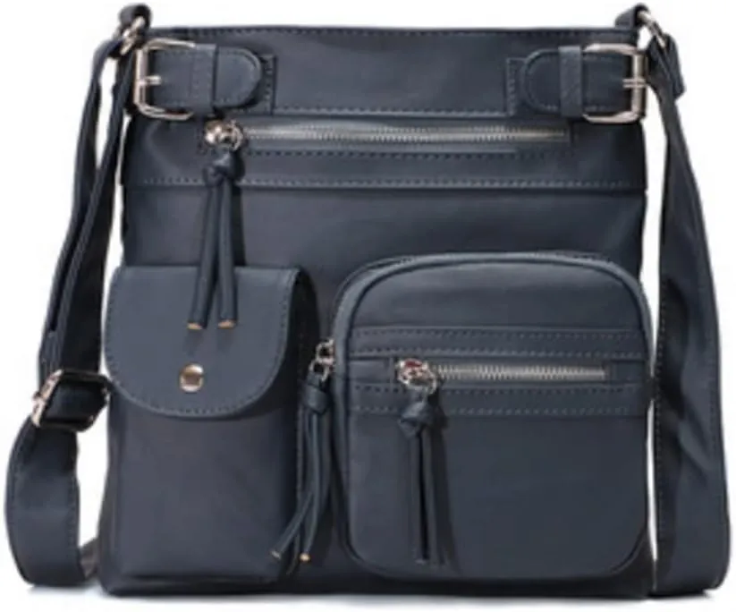Women Multifunctional Shoulder Bag Fashion Square Bags Satchel Purse