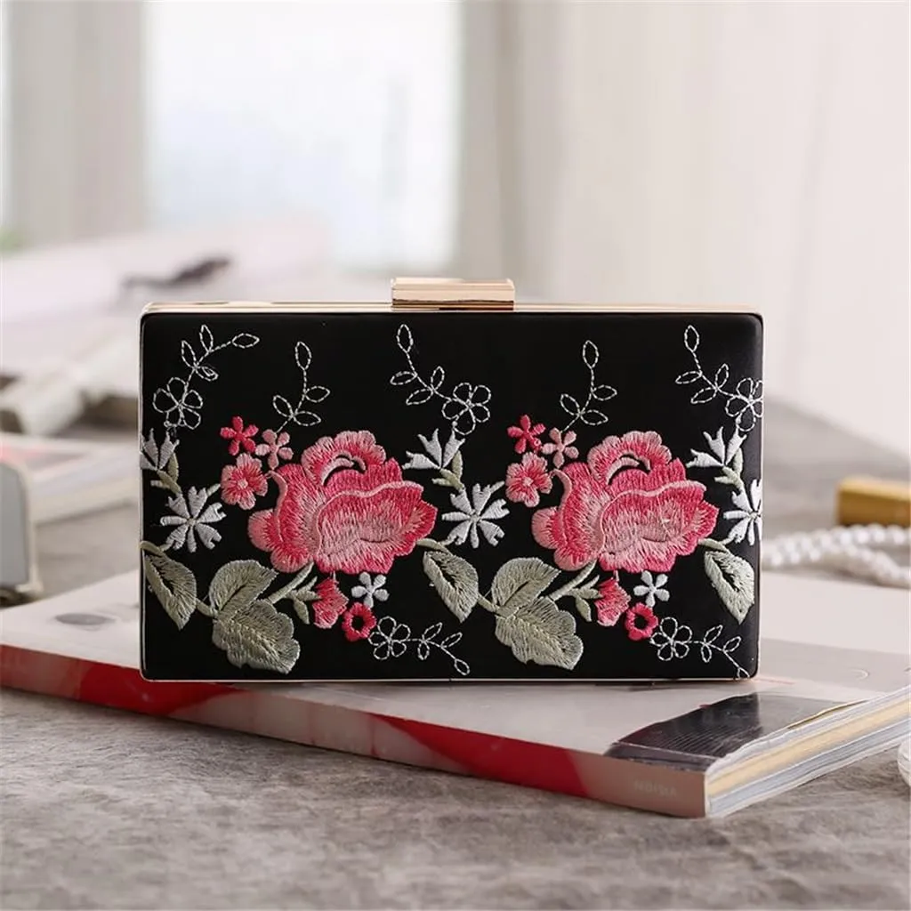 Women's Bag Clutch Bag Women's Hundred Set Diamond Locking Evening Bag Single Shoulder Cross Chain Small Bag