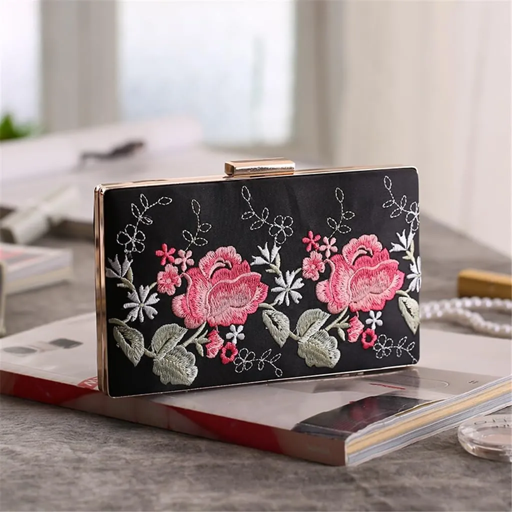 Women's Bag Clutch Bag Women's Hundred Set Diamond Locking Evening Bag Single Shoulder Cross Chain Small Bag