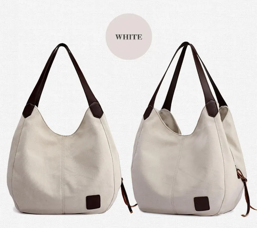 Womens Purses and Handbags Soft and Breathable Shoulder Bag for Women Tote Bag Canvas Hobo Bags Ladies Handbags