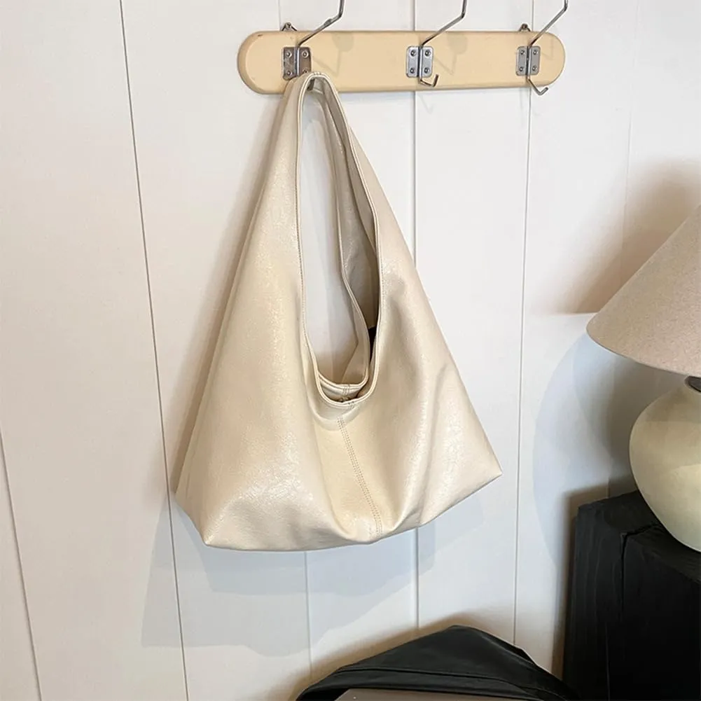 YFGBCX Tote Bags for Women Soft Vegan Leather Shoulder Slouchy Handbag Crossbody Bags Purse