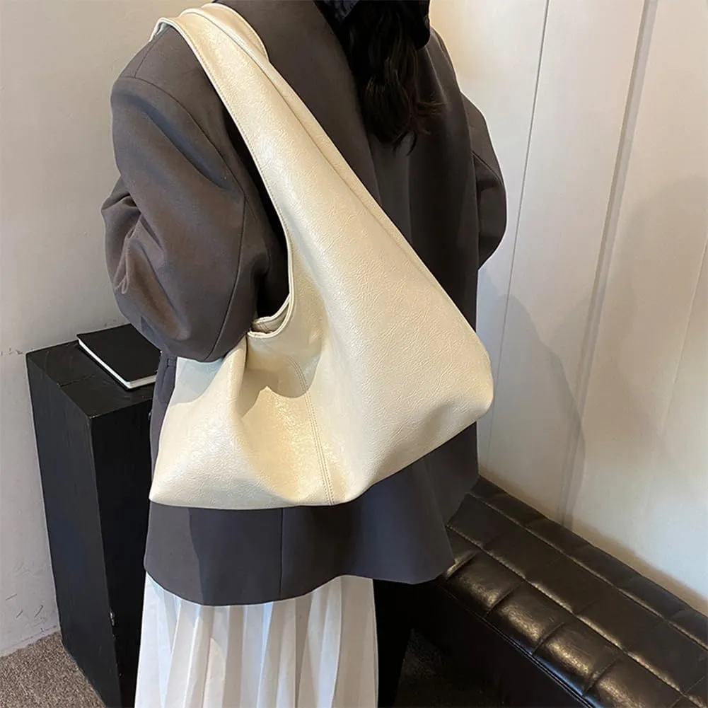 YFGBCX Tote Bags for Women Soft Vegan Leather Shoulder Slouchy Handbag Crossbody Bags Purse