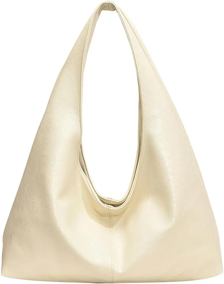 YFGBCX Tote Bags for Women Soft Vegan Leather Shoulder Slouchy Handbag Crossbody Bags Purse