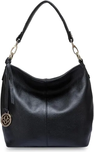 zency Genuine Leather Crossbody Hobo Bag Elegant Tote Handbags