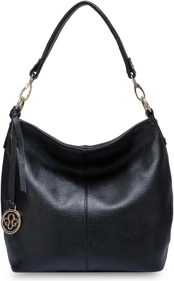 zency Genuine Leather Crossbody Hobo Bag Elegant Tote Handbags