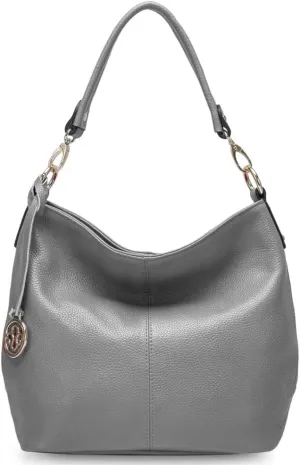 zency Genuine Leather Crossbody Hobo Bag Elegant Tote Handbags